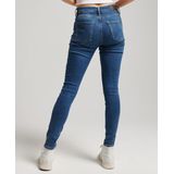 Superdry Dames Vintage skinny jeans van biologisch katoen met middelhoge taille