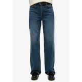 Superdry - Vintage Wide - Spijkerbroek - Blauw - 100% Biologisch Katoen