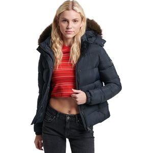 Superdry - Vintage Hooded Mid Layer - Jas - Groen - Slim Fit