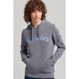 Superdry - Cooper - Hoodie - Zwart - Katoen