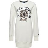 Superdry - Pride In Craft Crew Neck Dress - A-lijn Jurk - Geborsteld - Geborduurd