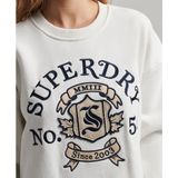 Superdry - Pride In Craft Crew Neck Dress - A-lijn Jurk - Geborsteld - Geborduurd