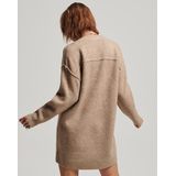 Superdry - Damesjurk - Gebreid - V-hals - Losse Pasvorm