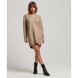 Superdry - Damesjurk - Gebreid - V-hals - Losse Pasvorm