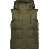 Superdry - Everest Vest - Puffer Gilet - Groen - Gerecycled Materiaal