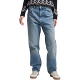 Jeans - High Rise Straight - Blauw - Biologisch Katoen