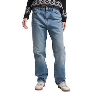 Jeans - High Rise Straight - Blauw - Biologisch Katoen