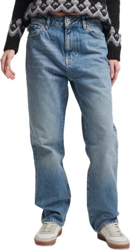 Jeans - High Rise Straight - Blauw - Biologisch Katoen