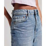 Damesjeans in biologisch katoen met wijde pijpen Superdry