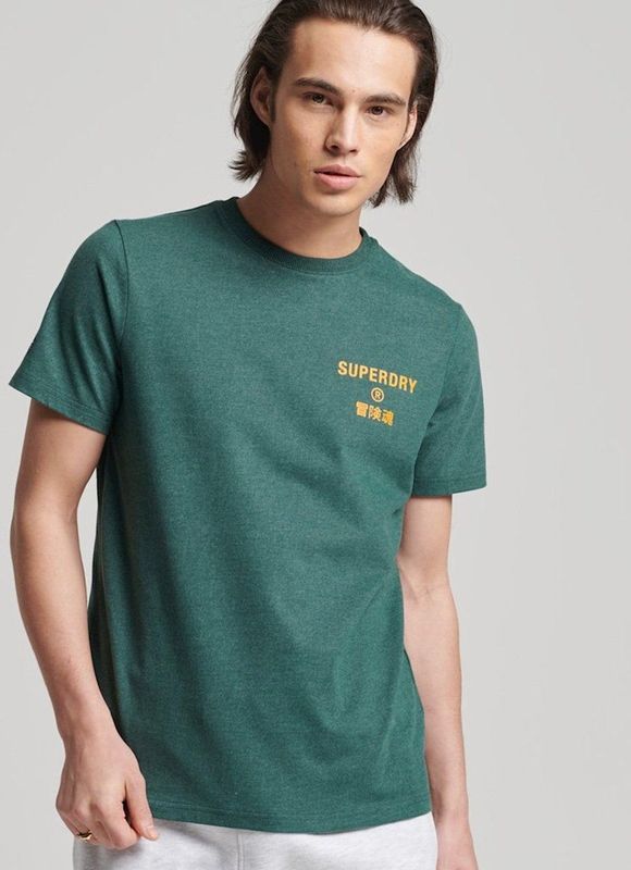 Superdry - Vintage Corp Logo - T-shirt - Marl