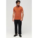 Superdry Classic Pique Polo Heren - Oranje