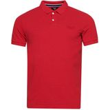 Superdry Classic Pique Korte Mouw Poloshirt Rood S Man
