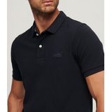 Superdry - Classic Pique Poloshirt - Groen - Biologisch Katoen - Korte Mouwen