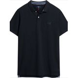 Superdry - Classic Pique Poloshirt - Groen - Biologisch Katoen - Korte Mouwen