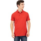 Superdry Classic Pique Korte Mouw Poloshirt Rood S Man