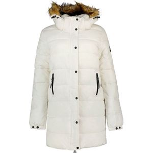 Superdry - Vintage Hooded Mid Layer - Jas - Wit - 100% Gerecycled Vulling