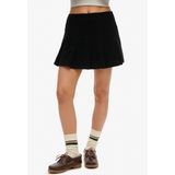 Superdry - Vintage Cord - Plooirok - Bruin - Katoen 79% Polyester 19% Elastaan 2%