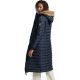 Super Longline Fuji - Winterjas - Zwart - 100% Gerecycled Polyester