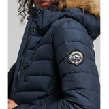 Super Longline Fuji - Winterjas - Zwart - 100% Gerecycled Polyester