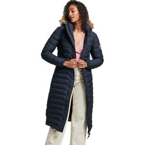 Super Longline Fuji - Winterjas - Zwart - 100% Gerecycled Polyester