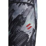 Leggings - Zwart - Ademend - Vochtafvoerend - Gekruiste Zijzakken