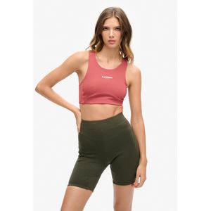 Superdry - WS311591A - Sportbeha - Rood - Gerecycled Polyester - Duurzaam