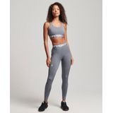 Superdry - Train Branded Elastic Leggings - Grijs - Vrouw