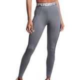 Superdry - Train Branded Elastic Leggings - Grijs - Vrouw