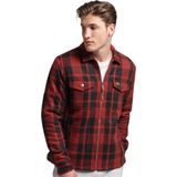 Superdry - Geruit Overhemd - Rits - Wollen Voering - Relaxed Fit