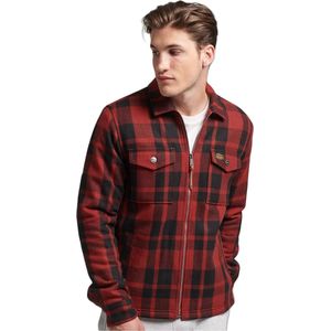 Superdry - Geruit Overhemd - Rits - Wollen Voering - Relaxed Fit