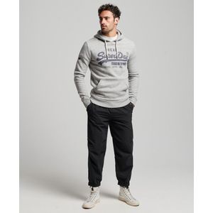 Superdry - Vintage Soda Pop Graphic - Sweater - Grijs - Katoen/Polyester