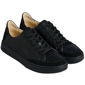 SUPERDRY Vintage Vegan Basket Low Top MF110221A Black Tonal 8 Heren, zwart (Black Tonal), 42 EU