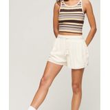 Superdry - Vintage Beach - Korte Broek - Beige - 2XS Vrouw