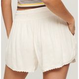 Superdry - Vintage Beach - Korte Broek - Beige - 2XS Vrouw