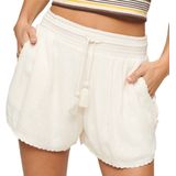 Superdry - Vintage Beach - Korte Broek - Beige - 2XS Vrouw