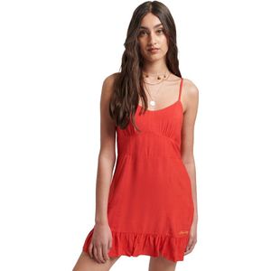 Superdry - Vintage Cami Mini - Jurk - Slim-fit - Verstelbare Spaghettibandjes