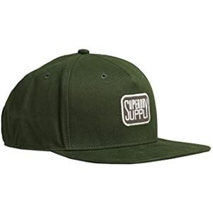 Superdry Honkbalpet baret dames, Leger Groen