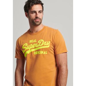 Superdry Heren tshirt Vintage Logo Neon T-shirt