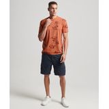 Superdry - Vintage Od Printed Tee - Heren T-shirt - Oranje