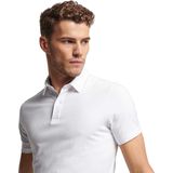 Superdry Studios Jersey Korte Mouw Poloshirt Wit Man