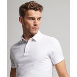 Superdry Studios Jersey Korte Mouw Poloshirt Wit Man