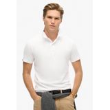 Superdry Studios Jersey Korte Mouw Poloshirt Wit S Man
