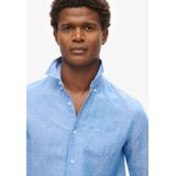 Superdry Overhemd  marine / pink / wit