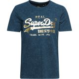 Superdry - Vl Embellish - T-shirt - Katoen - Ronde Hals - Korte Mouwen