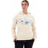 Superdry - Verfraaide Hoodie - Grijs - Katoen/Polyester - Relaxte Pasvorm