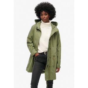 Superdry - Klassieke Militaire Parka - Winterjas - Groen - Katoen