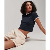 Superdry Vintage Wash Korte Sportbroek Beige Vrouw