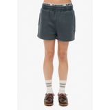 Superdry - W7110387A - Vintage Wastracksuit - Turquoise - Korte Broek - Katoen