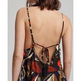 Superdry - Vintage Mini Beach - Jurk - Vloeiende Silhouet - Kanten Details