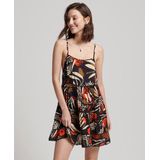 Superdry - Vintage Mini Beach - Jurk - Vloeiende Silhouet - Kanten Details